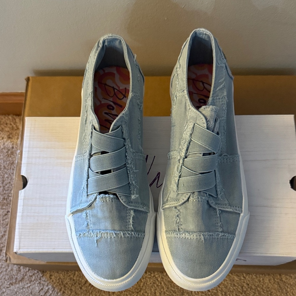 Blowfish Light Blue Men's Sneakers